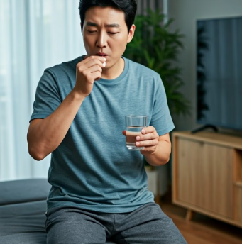 담 걸렸을 때 약