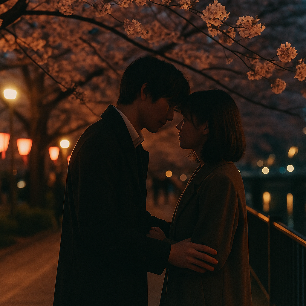 사랑 고백하는 일본 커플