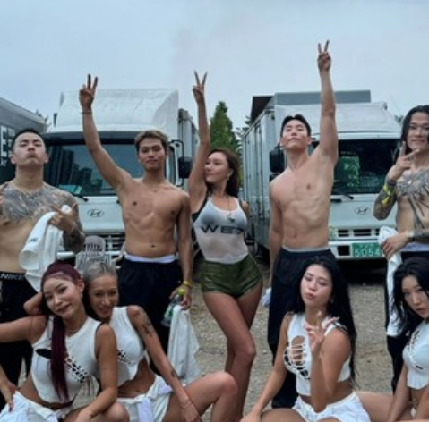 2024 워터밤 여신 지원 등장