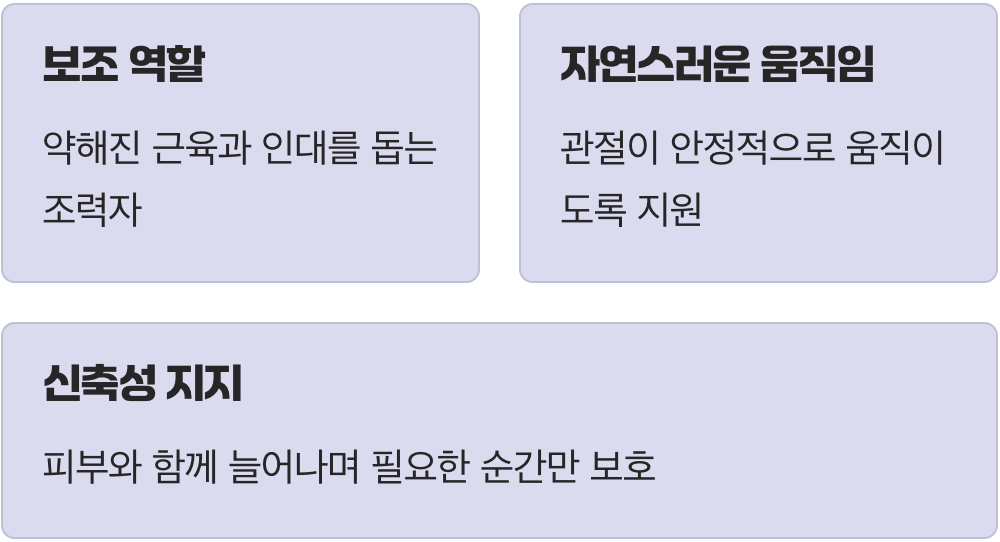 갑옷이 아닌&amp;#44; 똑똑한 보조 근육