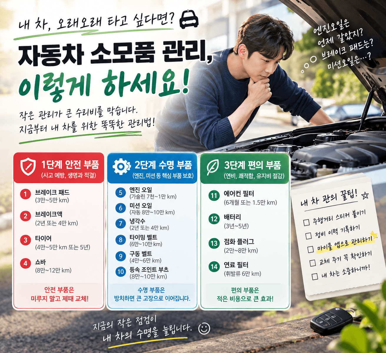 자동차 소모품 관리