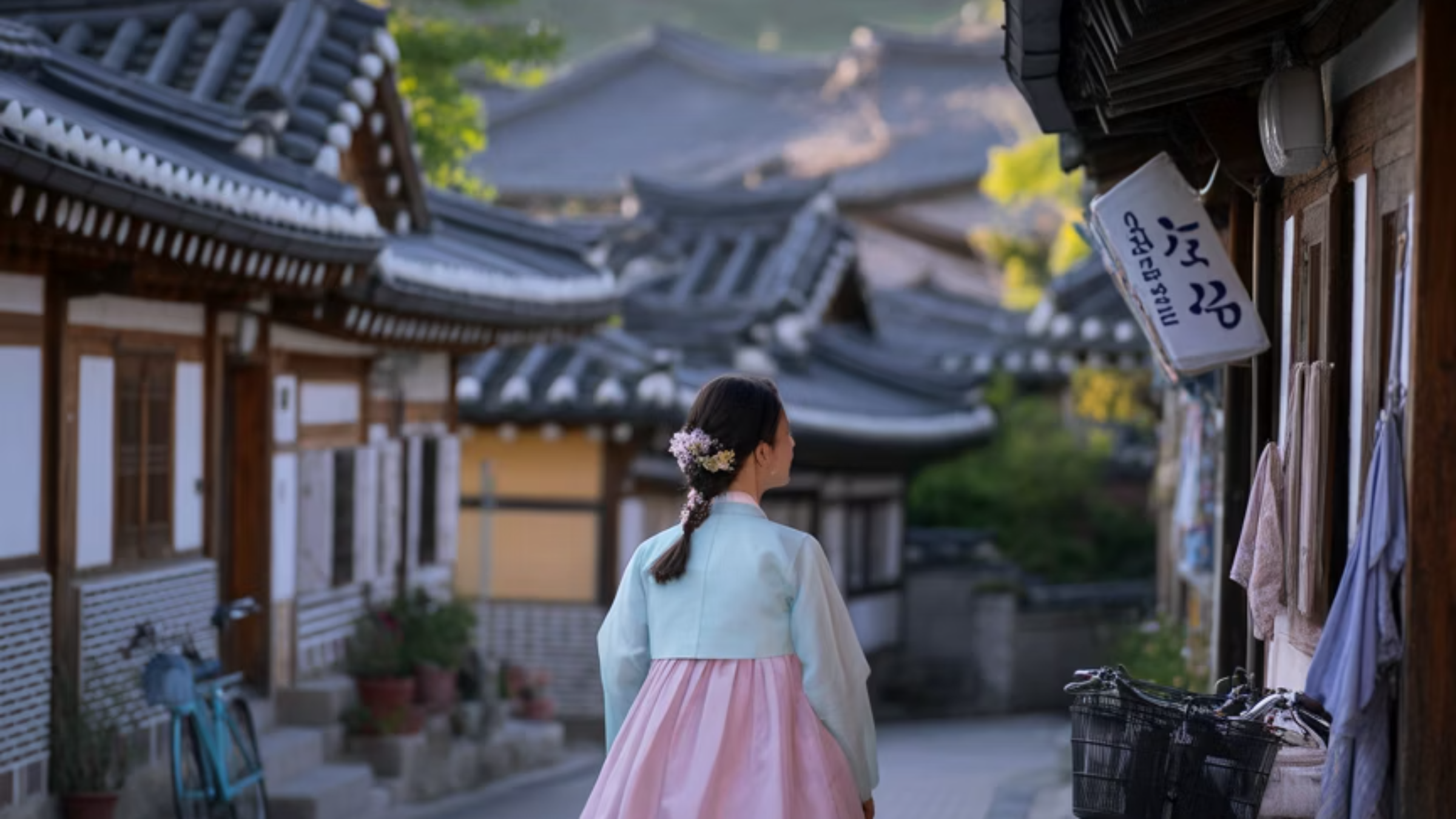 자동차 없는 마을의 일상