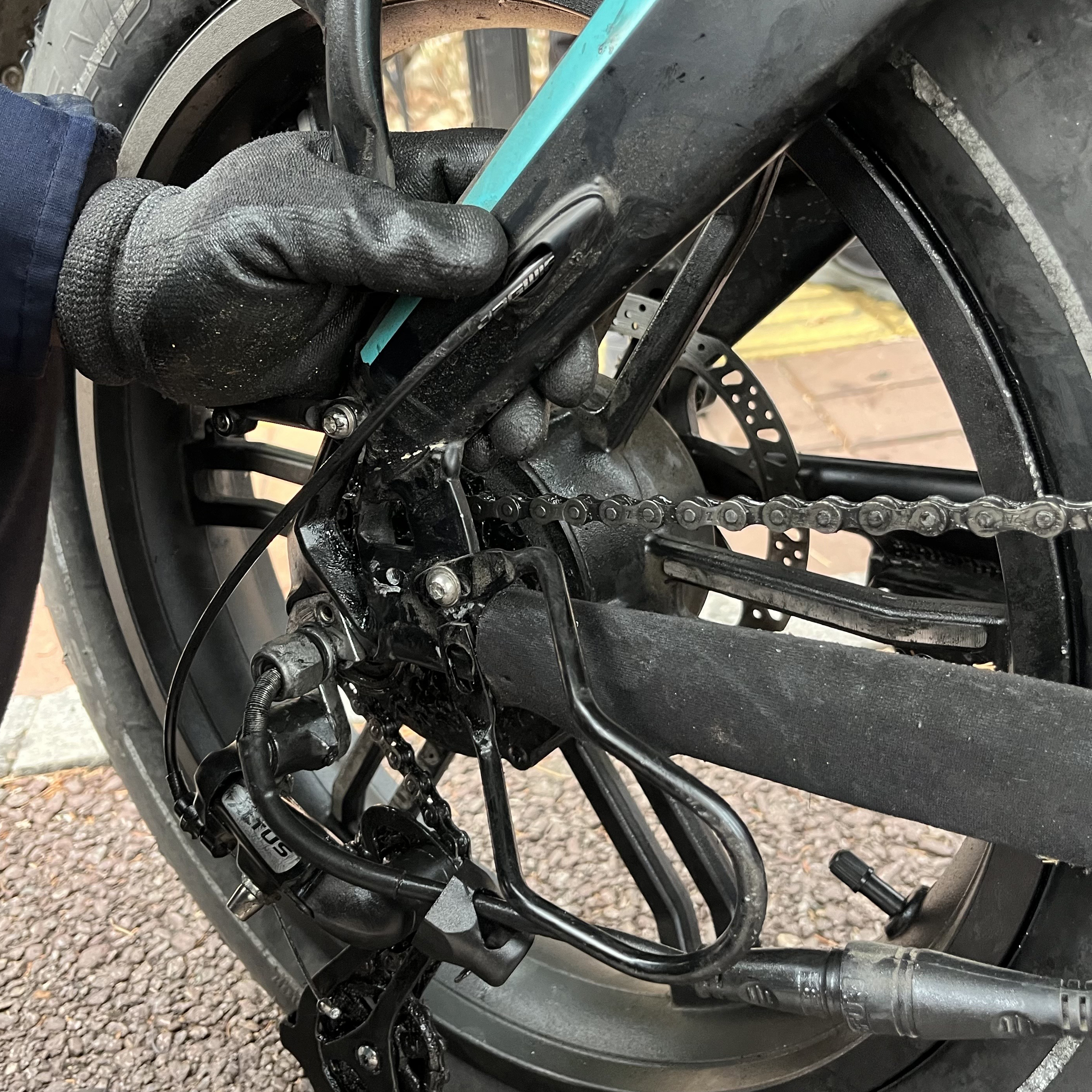 [수원 전기자전거 수리: 조보바이크 에디]-타이어 펑크 튜브 교체, JOBOBIKE EDDY AS, 화성 동탄 광교 용인 안양 오산 안산 군포 분당