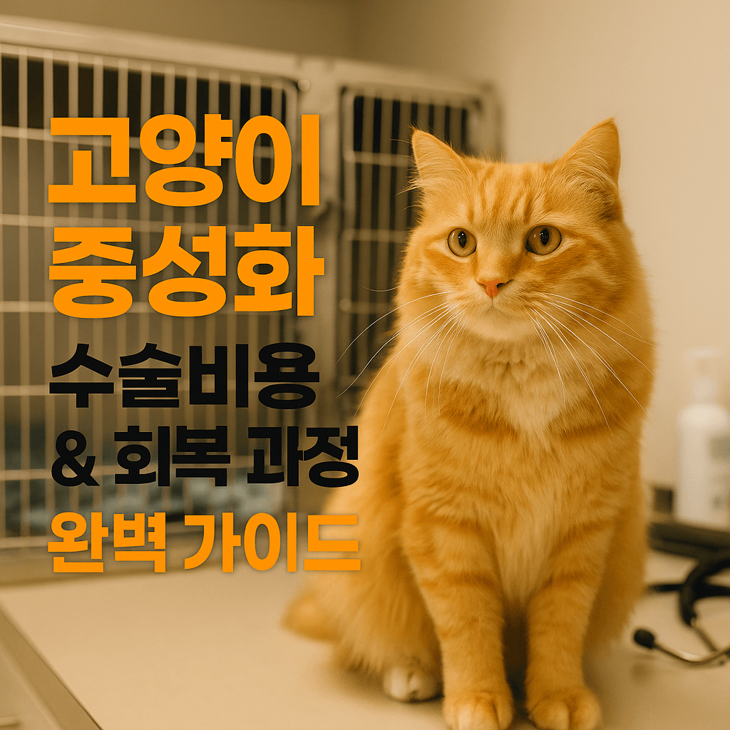 고양이 중성화 수술