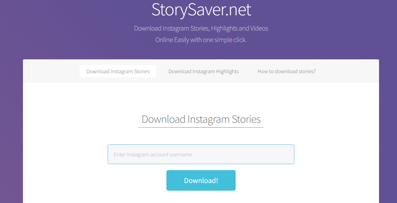 Storysaver