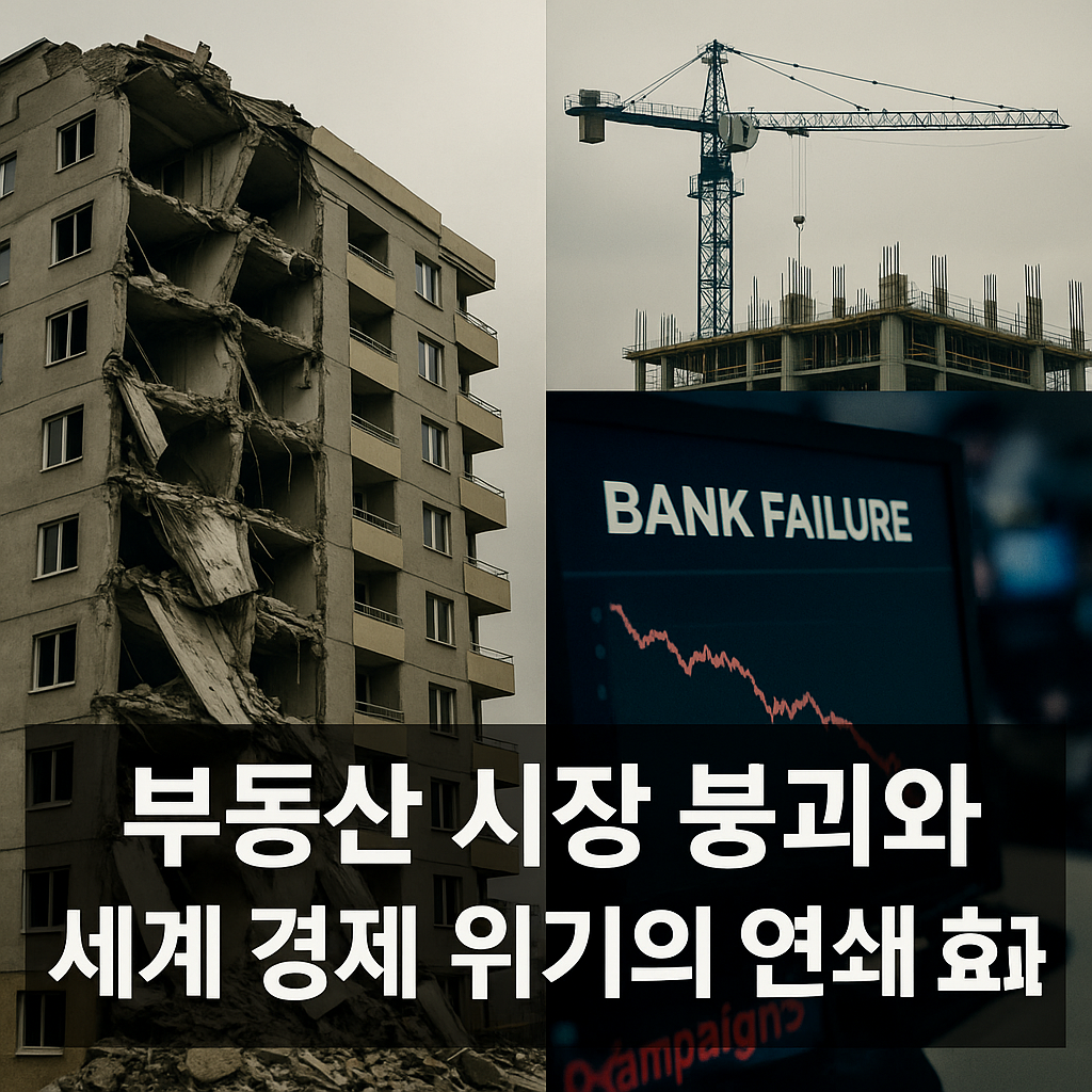 부동산 시장 붕괴 관련 사진
