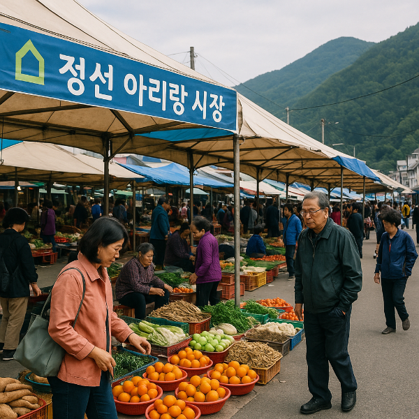 정선 5일장 &amp; 정선 아리랑시장 - 강원도 전통시장의 진수
