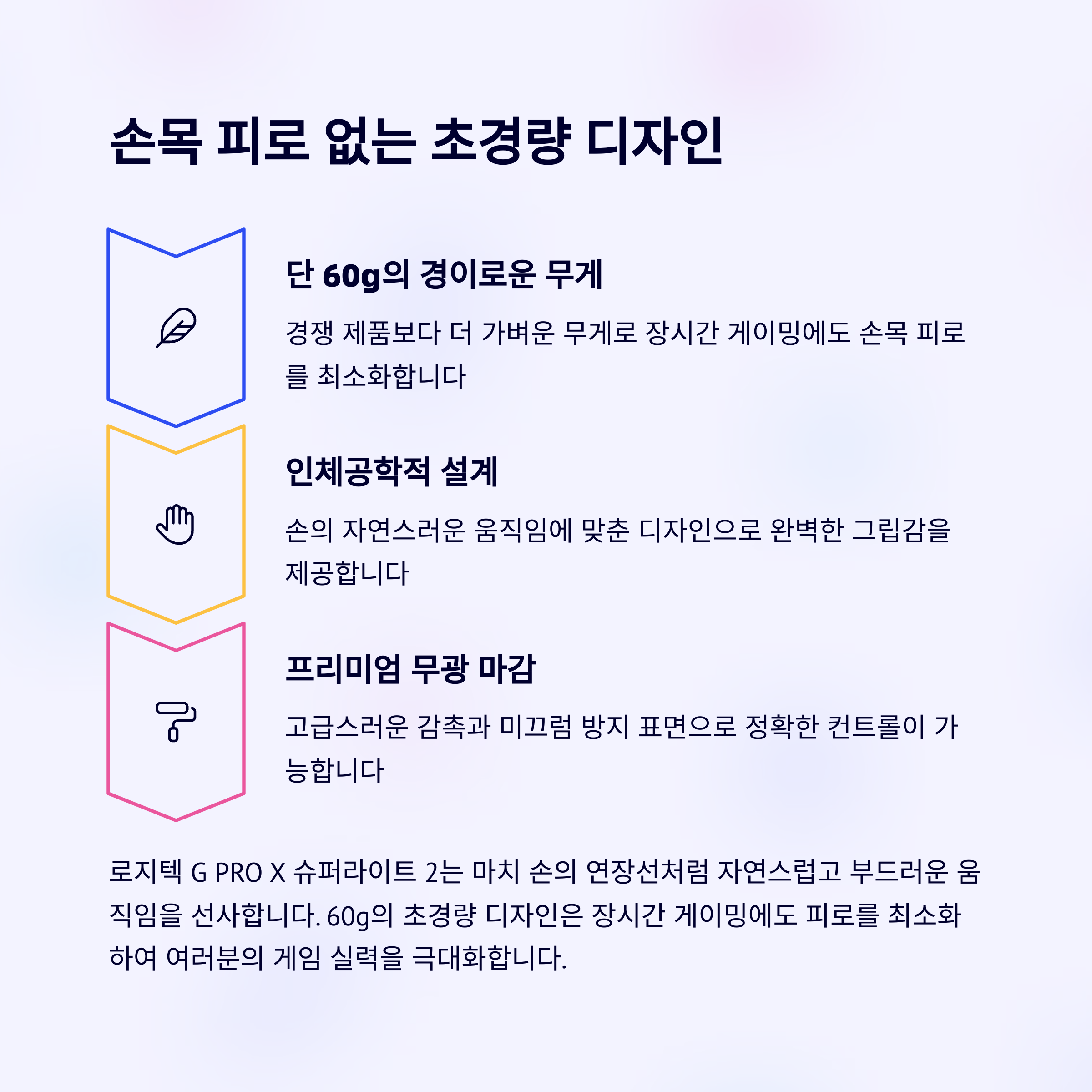 초경량 디자인