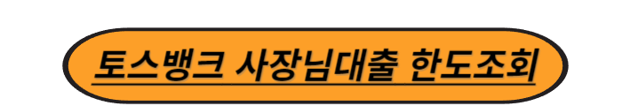 토스뱅크 사장님대출 한도조회