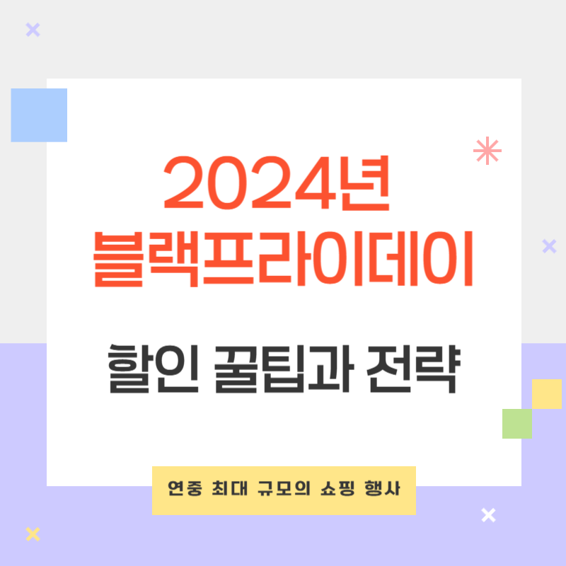 블랙프라이데이 할인