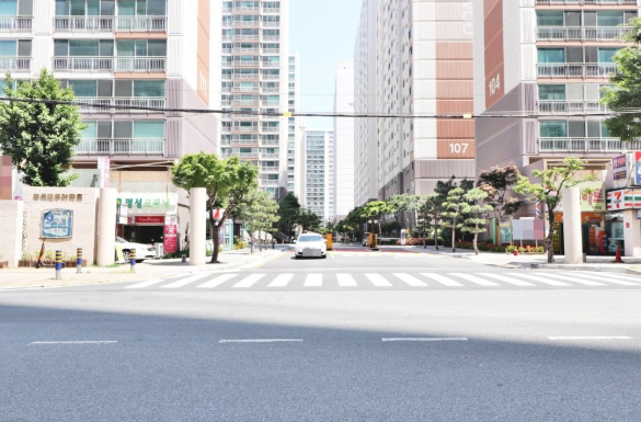 부곡대우아파트 정문사진