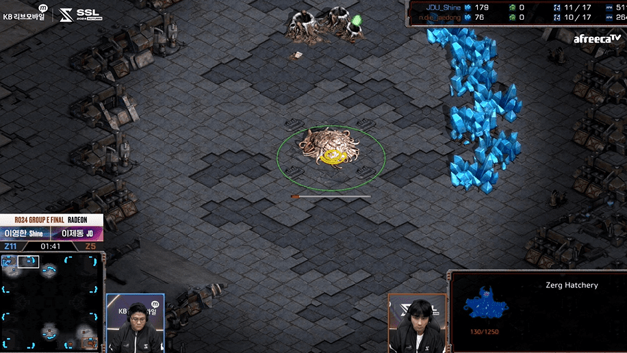 SSL 스타리그 24강 E조 최종전 이영한빌드