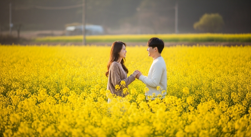 따뜻한 장면