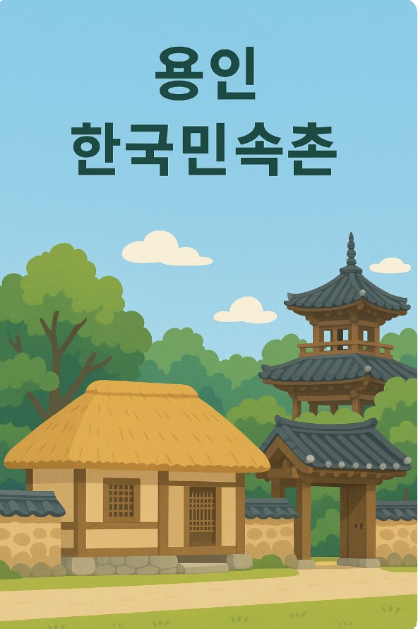 용인 한국민속촌 관련 사진