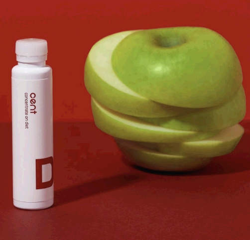 센트디와 풋사과의 모습