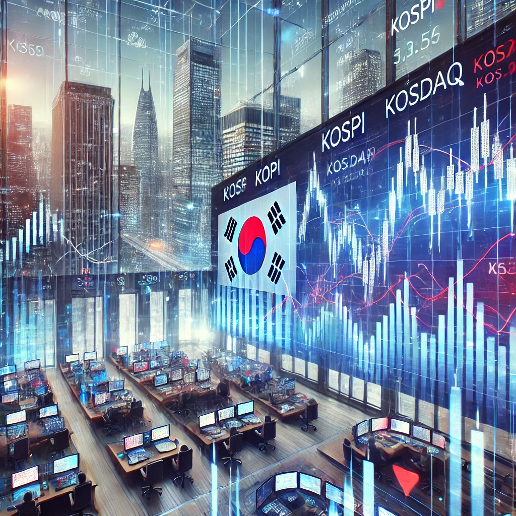 국내 주식과 관련된 사진.