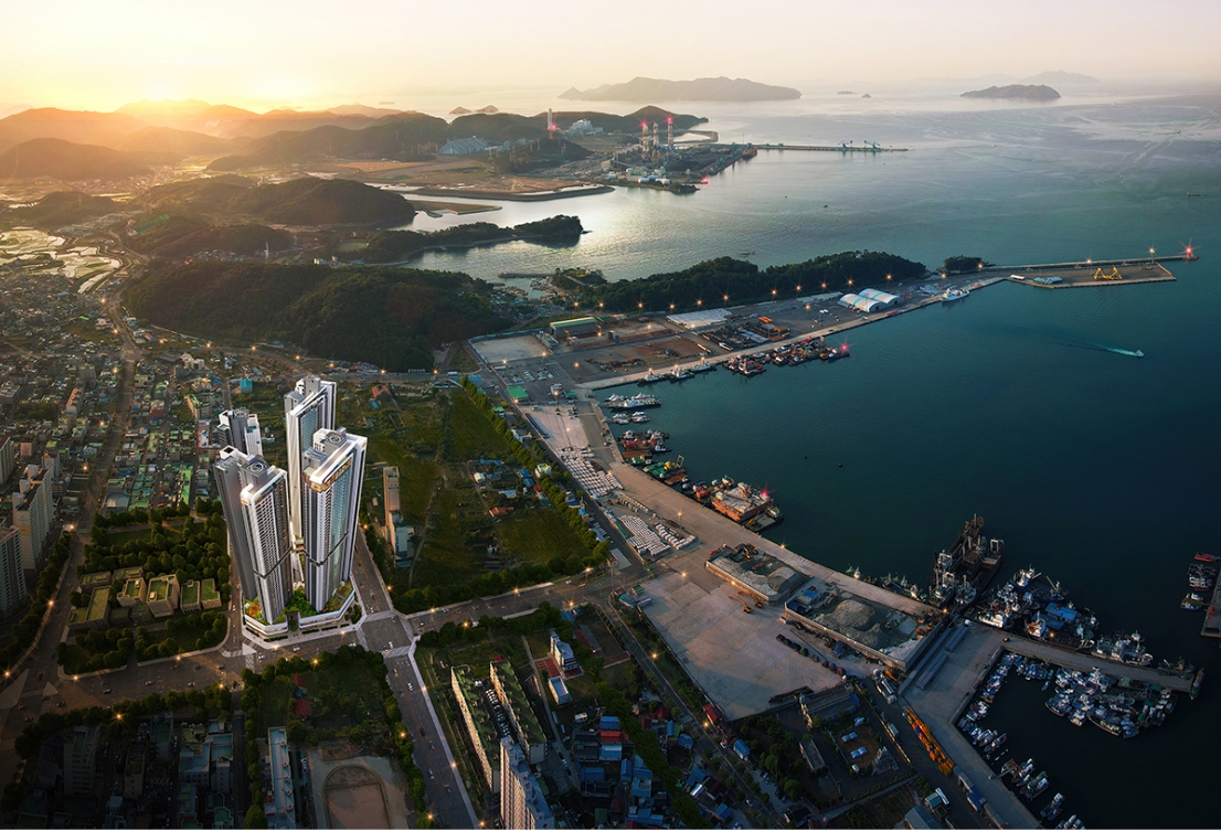 e편한세상 삼천포 오션뷰 잔여세대 선착순 분양