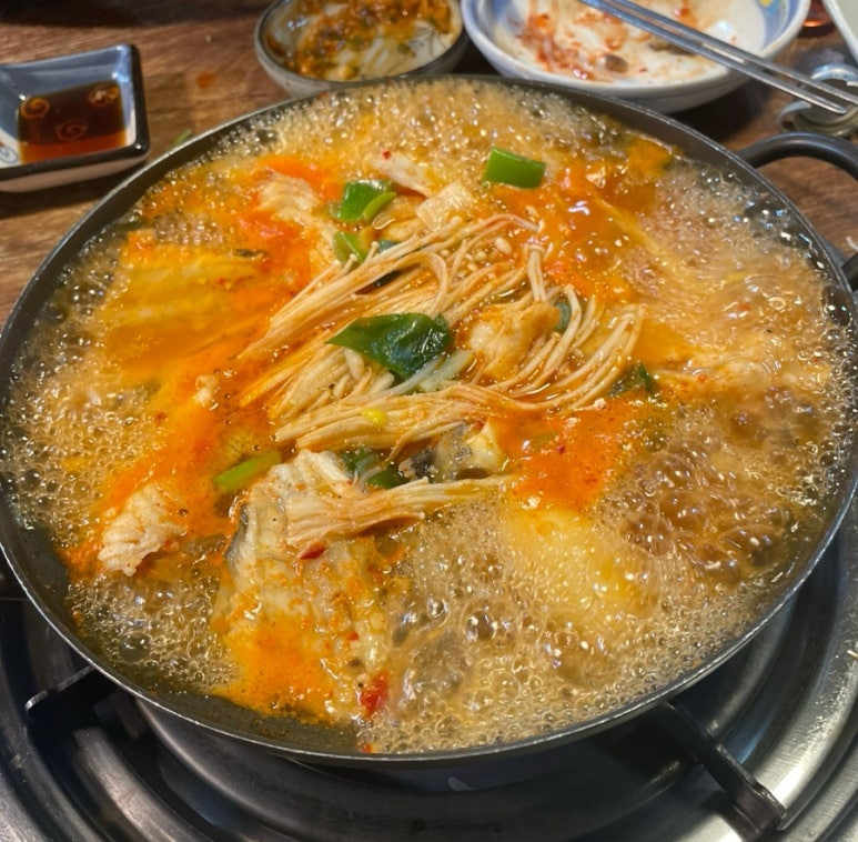간이횟집 매운탕