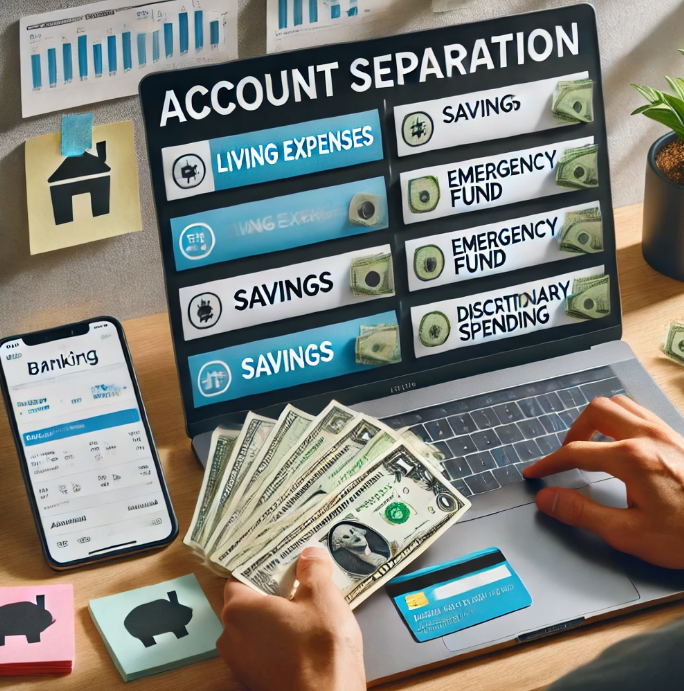 소비 유혹 줄이는 계좌 분리 전략 사진