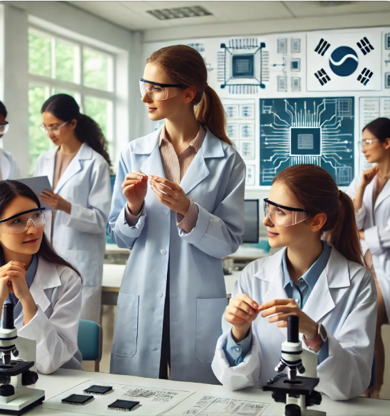 케이칩스법의 여성 엔지니어