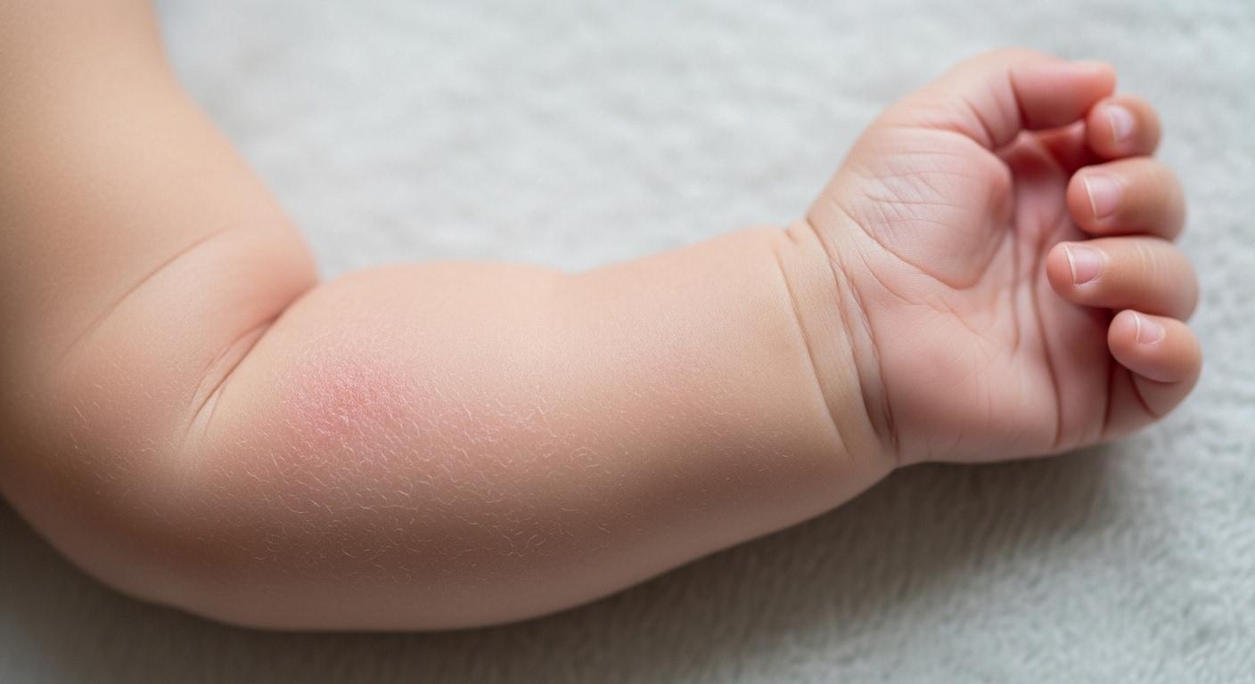 아기 피부 건조