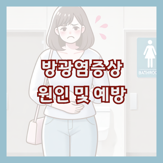 방광염증상-원인-예방