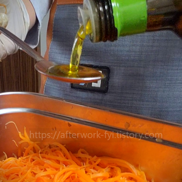 당근라페 양념하는 법