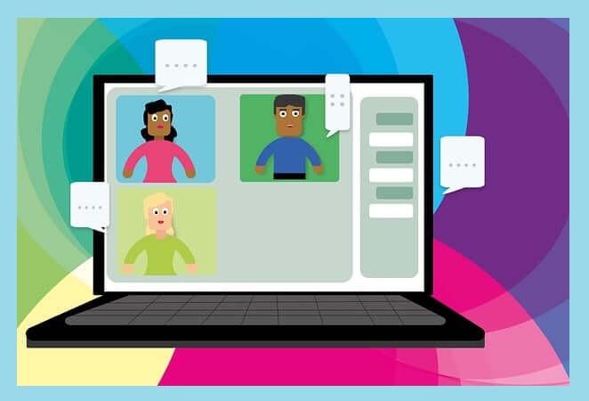 온라인-채팅-일러스트