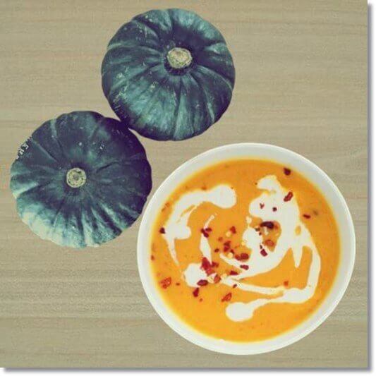 미니단호박과 단호박 수프