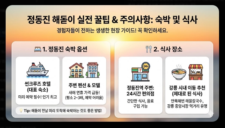 정동진 해돋이 2026 병오년 시간부터 예약까지 완벽 가이드