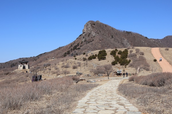 황매산_등산코스_중간지점