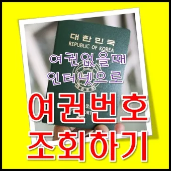 여권번호 조회 바로가기 완벽 여행 서류_17