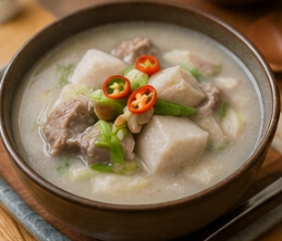 토란국 맛나게 끓이는법
