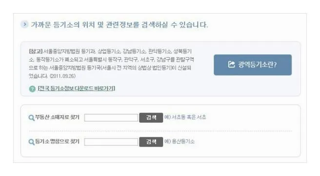 법인인감증명서 발급처