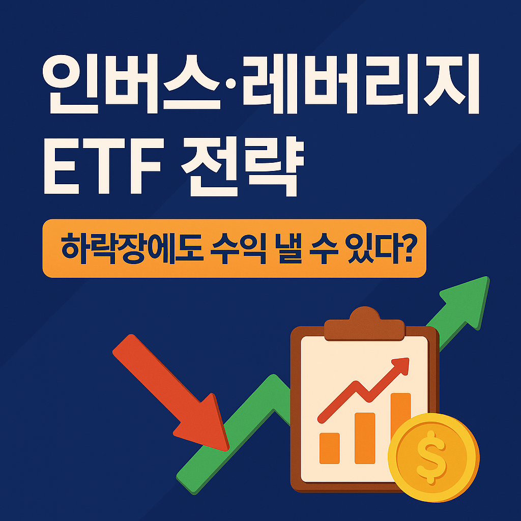 하락장에도 수익 낼 수 있다? 인버스&middot;레버리지 ETF 전략