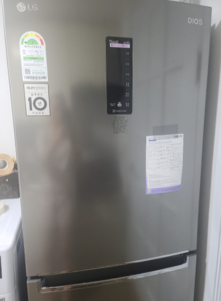 LG김치냉장고디스플레이창