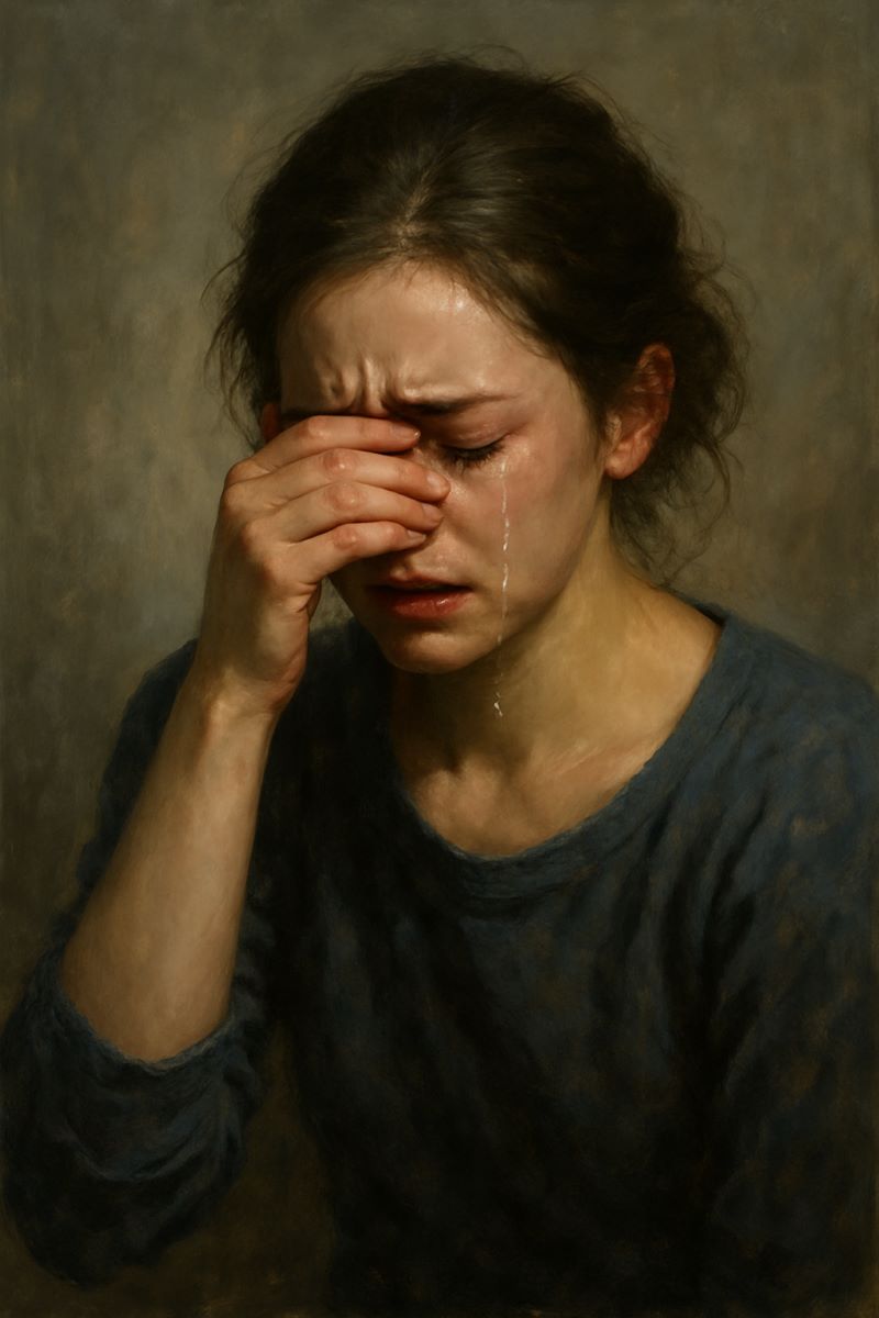 감정을 터뜨리는 꿈 – 치유가 필요한 시점