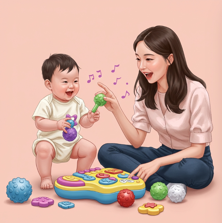 감각 자극! 음악, 촉감, 오감놀이 팡팡!