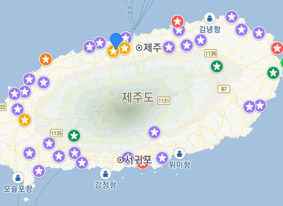 제주도 지도보기