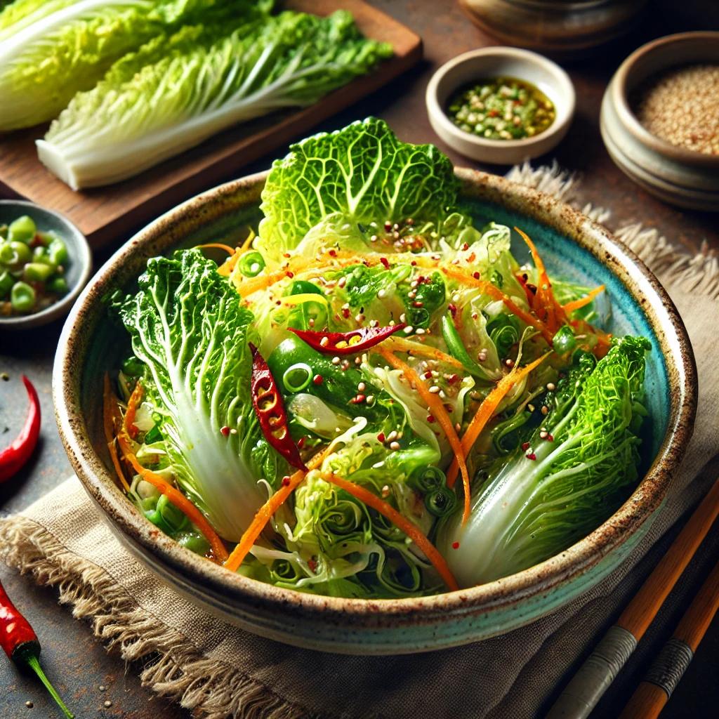 봄동 겉절이 양념 레시피 봄동 겉절이 만드는 법