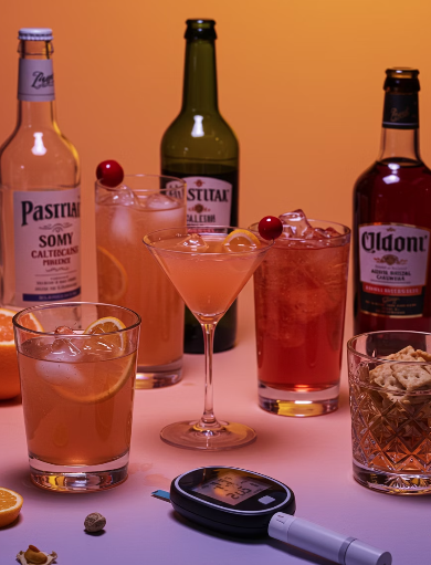 공복혈당 자주 묻는 질문 3 : 저녁음주