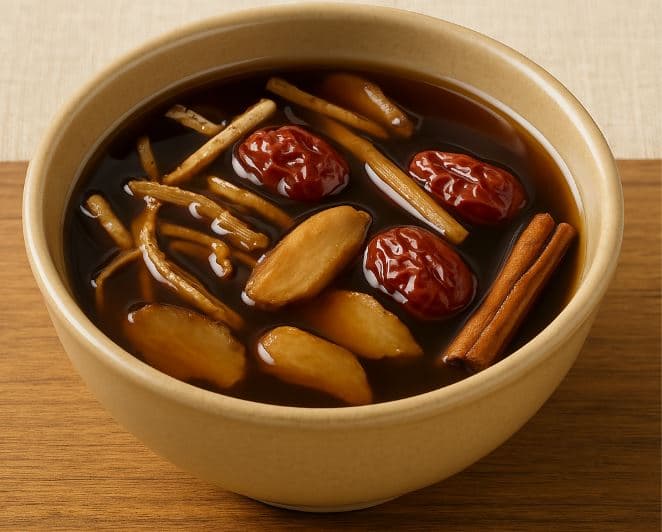 쌍화차의 전통적 재료와 만드는 법