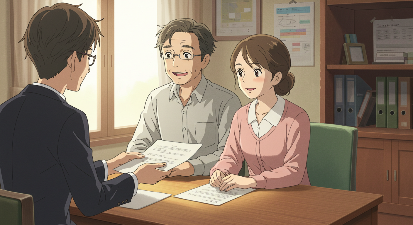 4050세대가 국민취업지원제도를 상담받는 모습