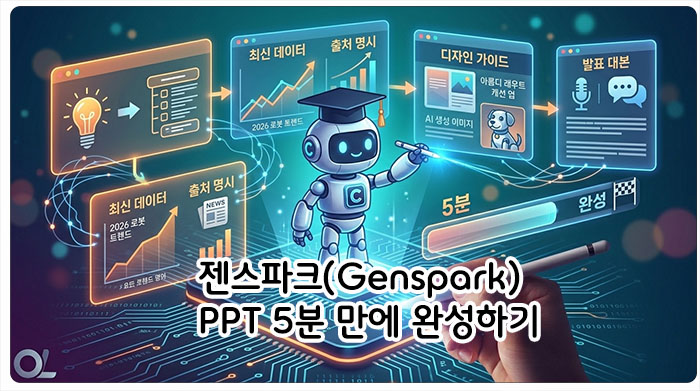 젠스파크(Genspark) PPT 5분 만에 완성하기