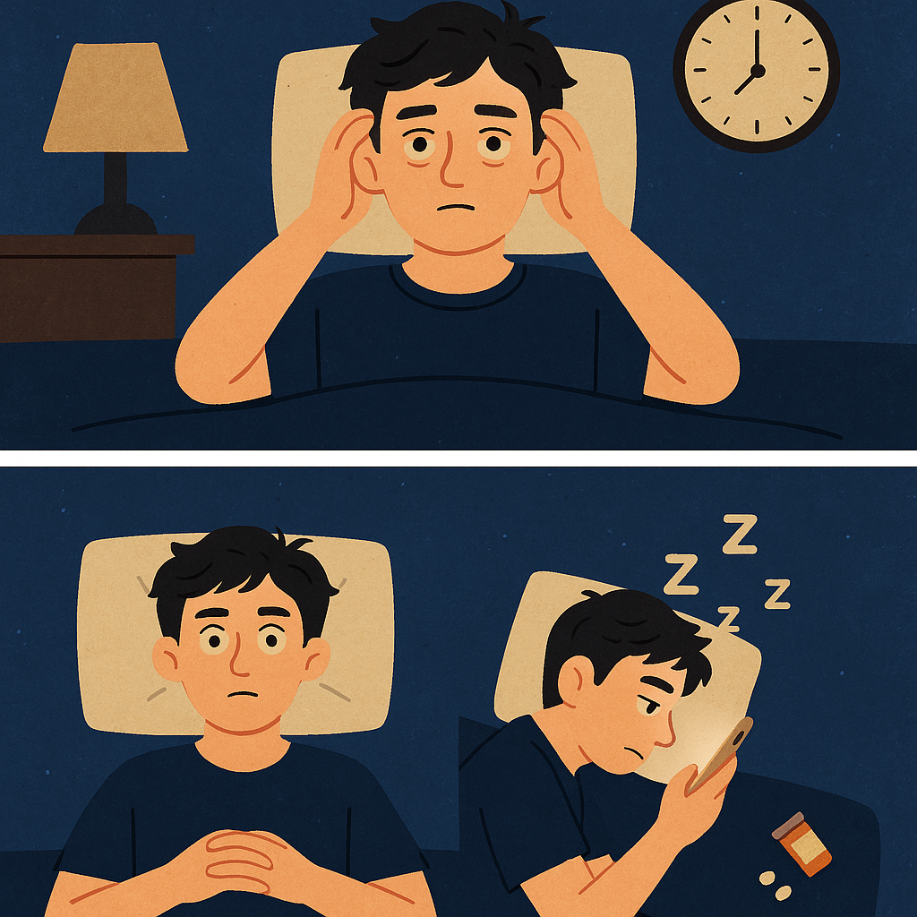 불면증과 관련된 이미지