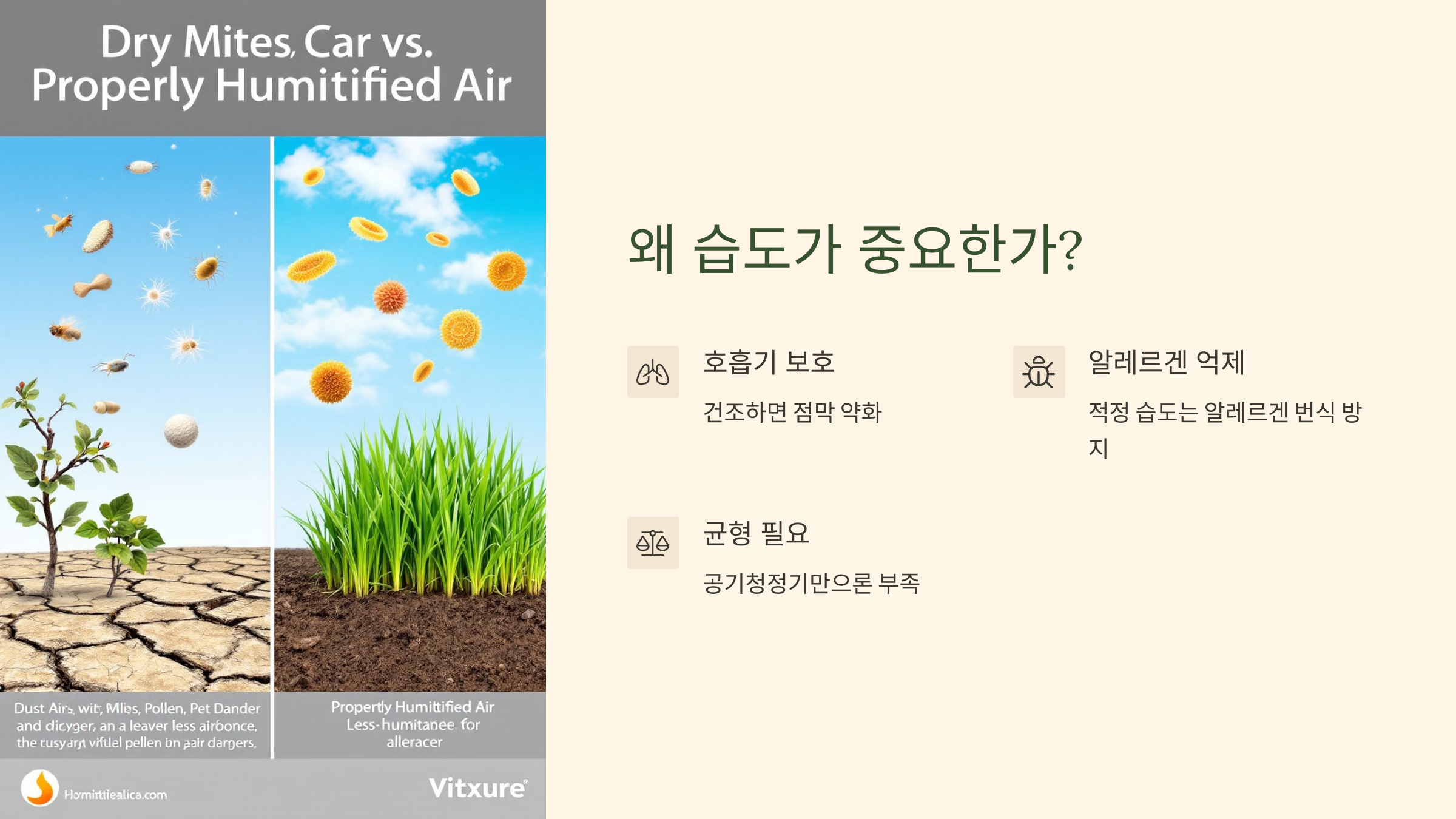 왜 습도가 중요한가?