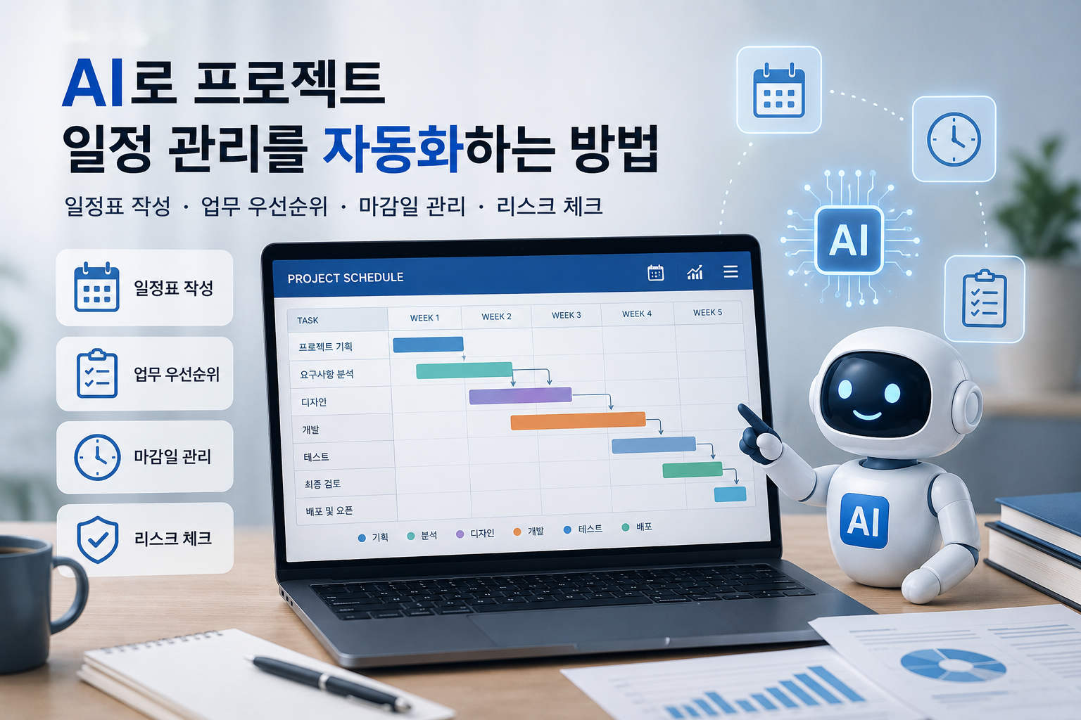 AI로 프로젝트 일정 관리를 자동화하는 방법