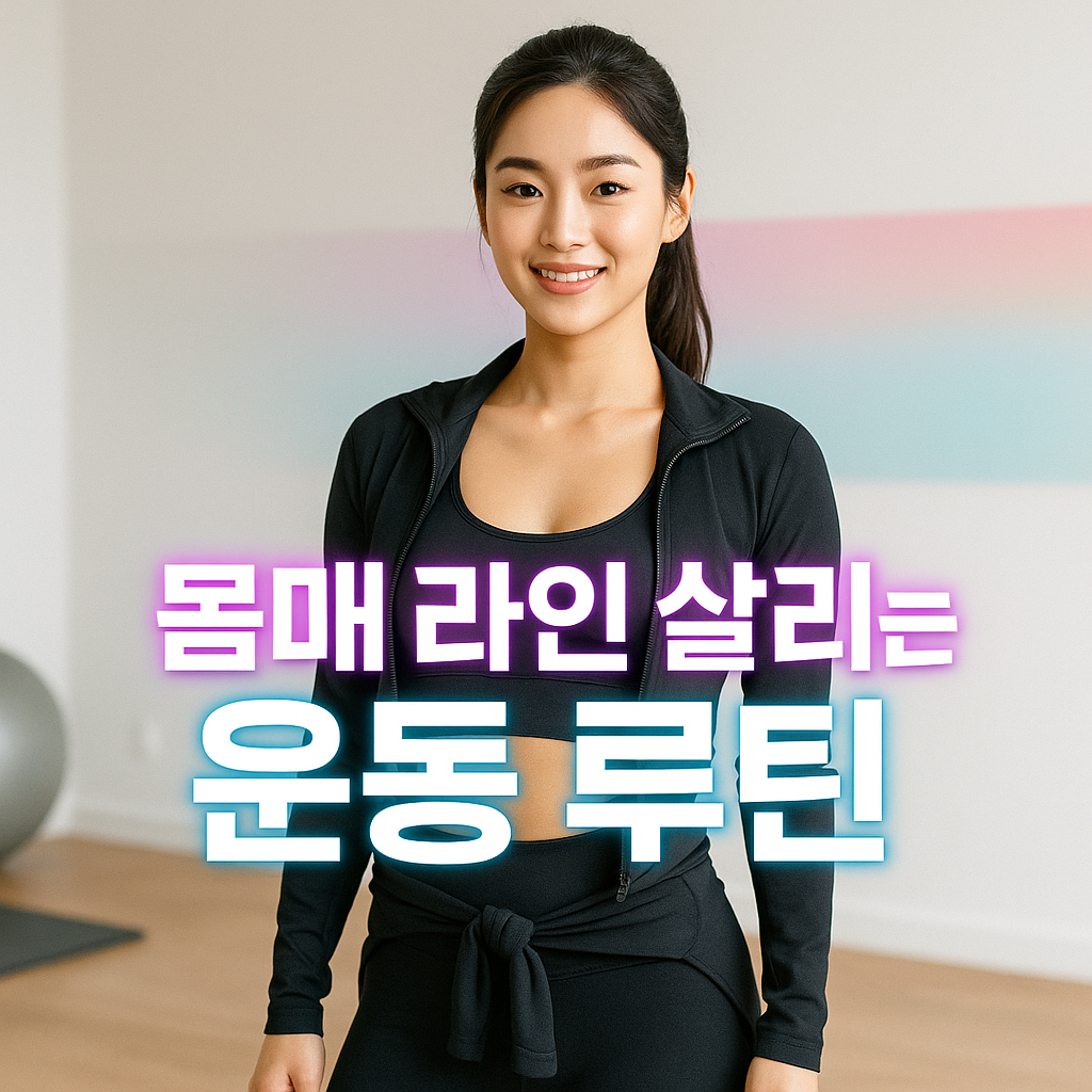 몸매 라인 살리는 홈트 운동 루틴 2025년