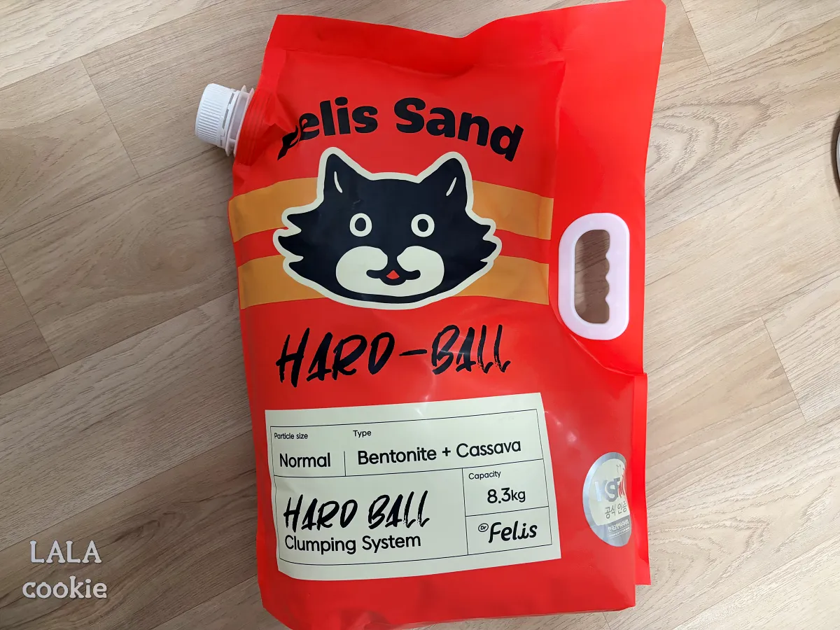 품질-좋은-고양이-모래-추천-닥터펠리스-하드볼-후기-겉포장