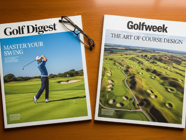골프다이제스트 vs 골프위크 차이점 (역사, 콘텐츠, 독자층) 관련이미지
